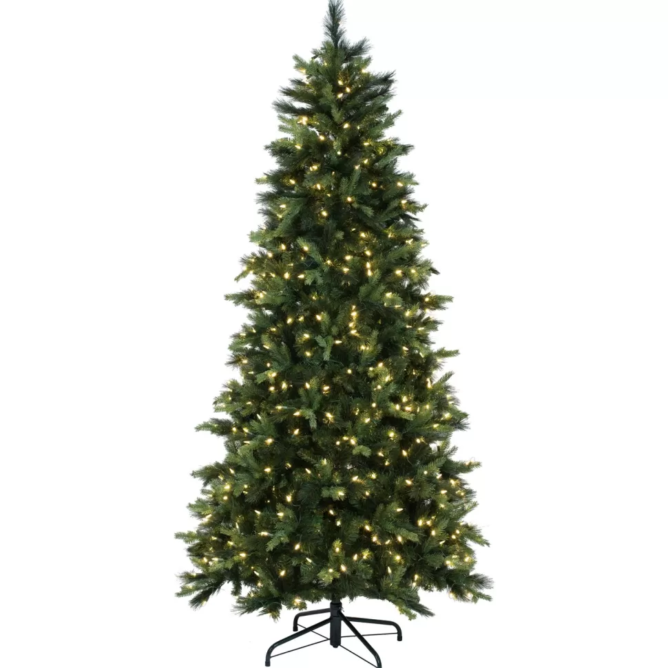 Cheap The Holiday Aisle 108'' H Green Realistic Spruce Christmas Tree With 750 Lights