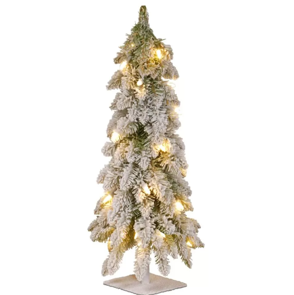 Sale Sand & Stable 24" White Christmas Tree With 50 Clear Lights