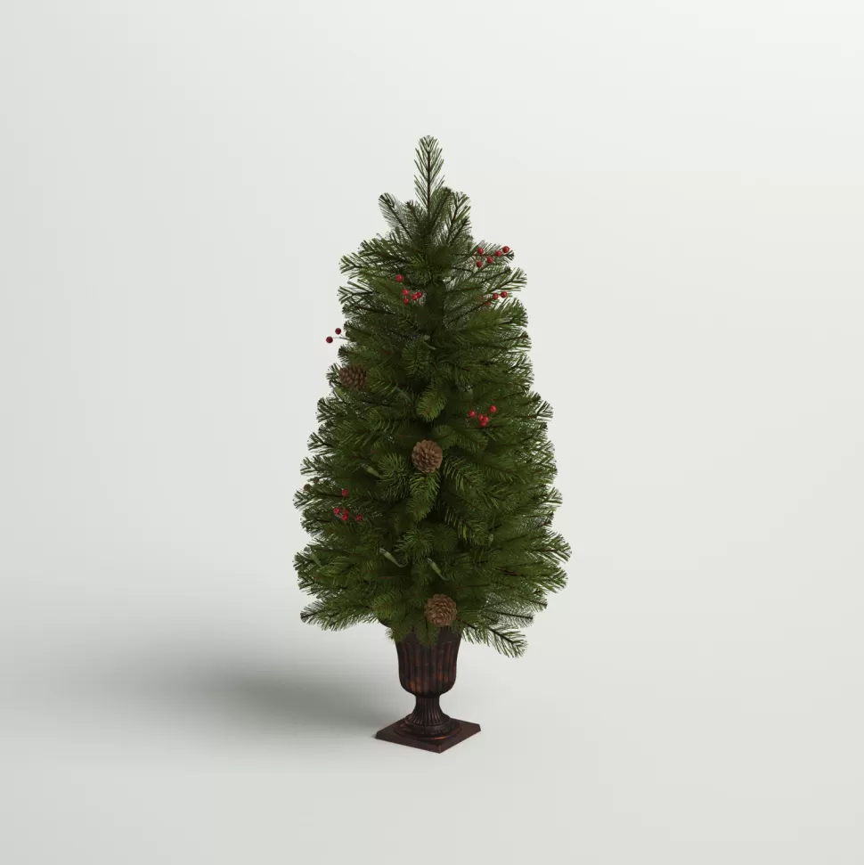 Hot Andover Mills 3.5' H Green Artificial Fir Christmas Tree With 50 Lights