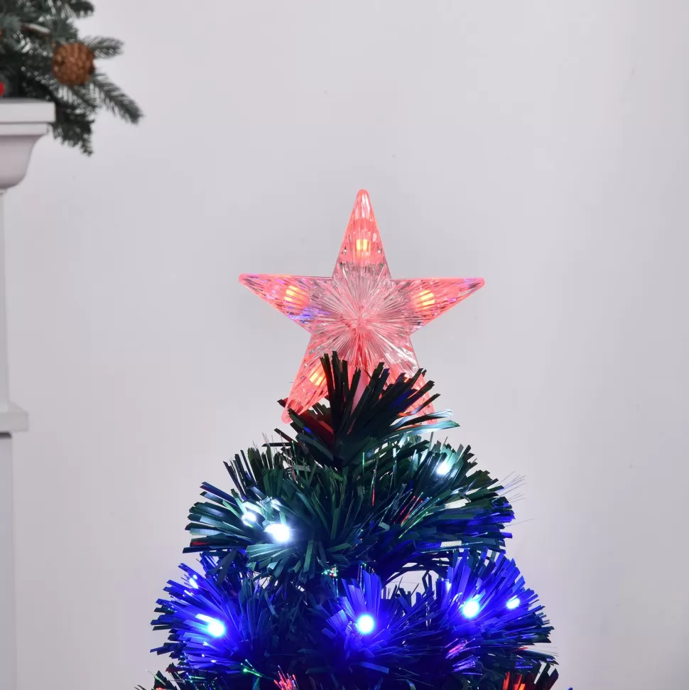 Outlet The Holiday Aisle 3' Green Fir Artificial Christmas Tree With 90 Multi-Colored Lights