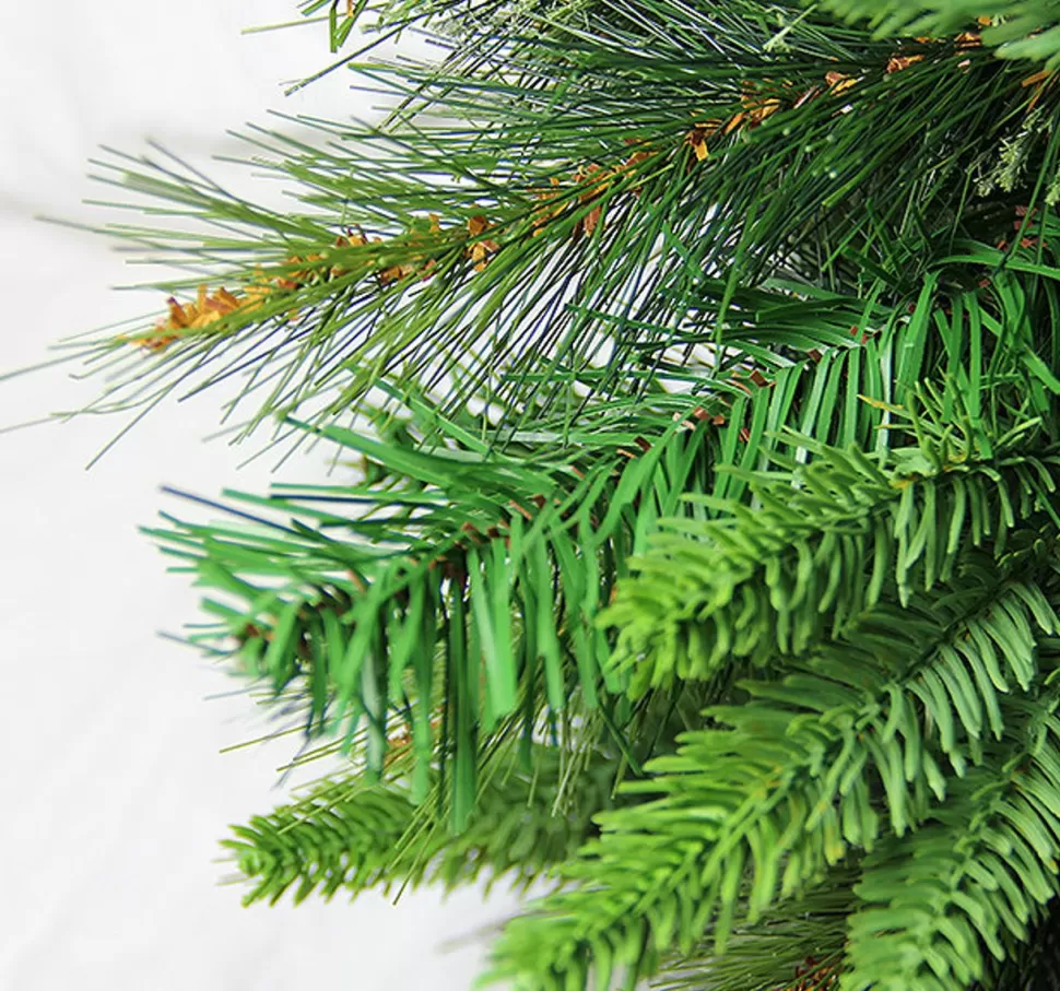 Shop Northlight Seasonal 3' X 29" Pre-Lit Ashcroft Cashmere Pine Full Artificial Christmas Tree - Clear Dura Lights