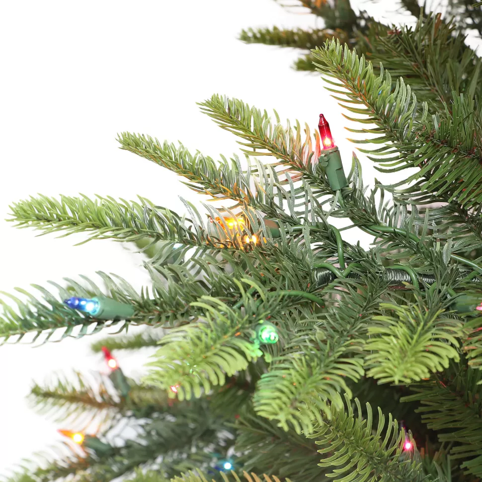 Shop The Holiday Aisle 4'5" H Green Realistic Artificial Fir Christmas Tree With 250 Lights