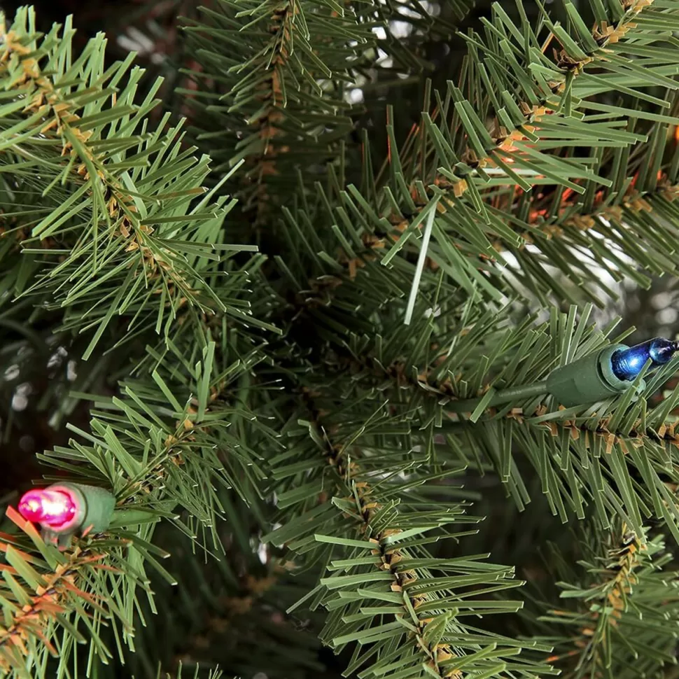 Sale The Holiday Aisle 4.5' H Green Realistic Artificial Fir Trees Christmas Tree With 250 Lights