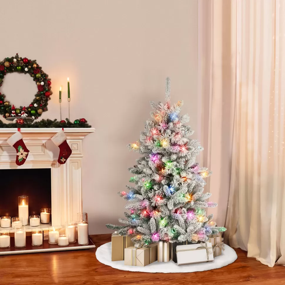 Shop The Holiday Aisle 4' 5'' H Green Pine Christmas Tree With 150 Lights