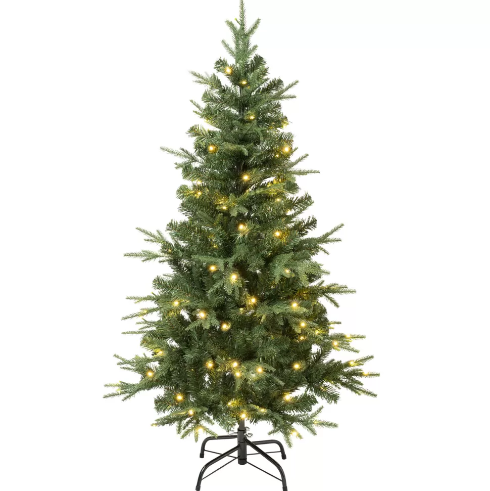 Sale The Holiday Aisle 54" H Regular Realistic Artificial Pvc And Pe Blend Fir Christmas Tree