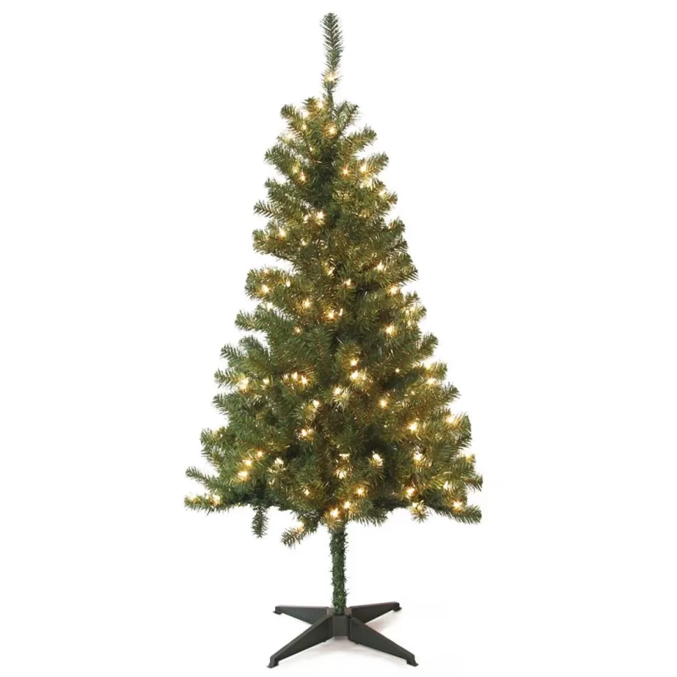 Cheap The Holiday Aisle 5' Green Pine Artificial Christmas Tree With 200 White Lights