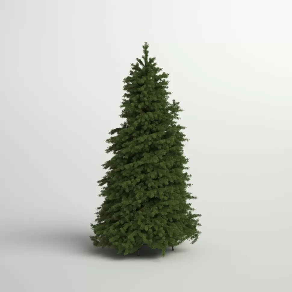 Hot Beachcrest Home 6.5' Slender Green Artificial Fir Christmas Tree With 700 Clear/White Lights