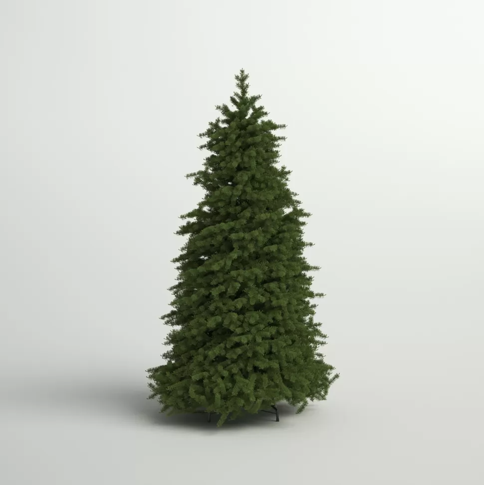 Hot Beachcrest Home 6.5' Slender Green Artificial Fir Christmas Tree With 700 Clear/White Lights