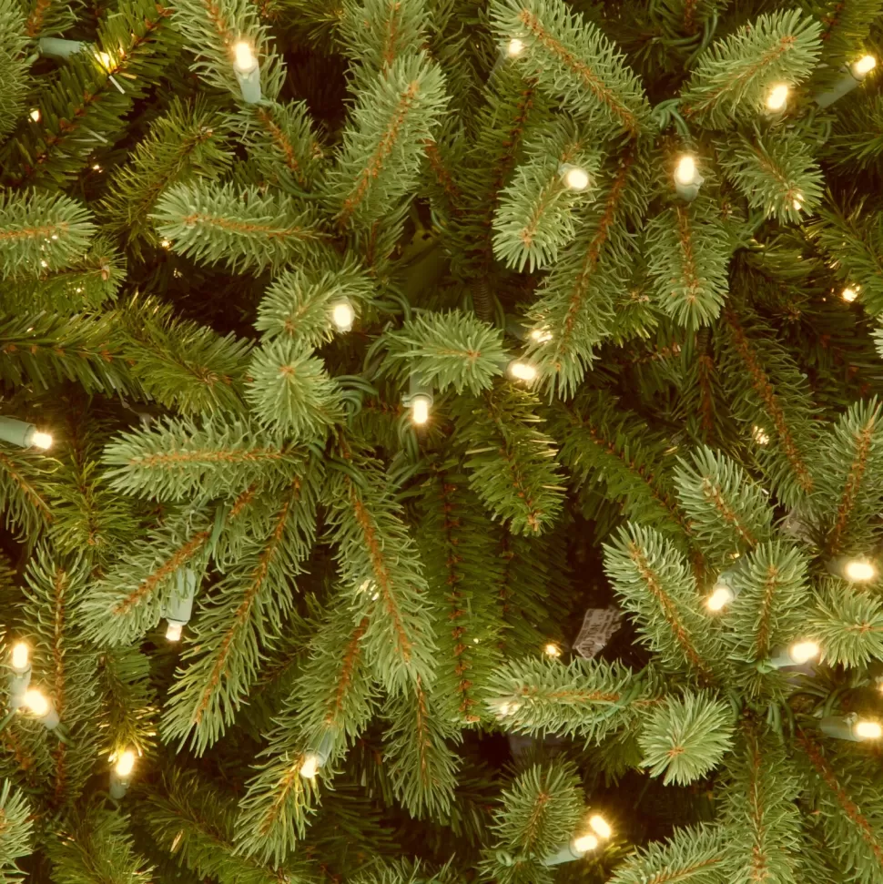 Hot Beachcrest Home 6.5' Slender Green Artificial Fir Christmas Tree With 700 Clear/White Lights