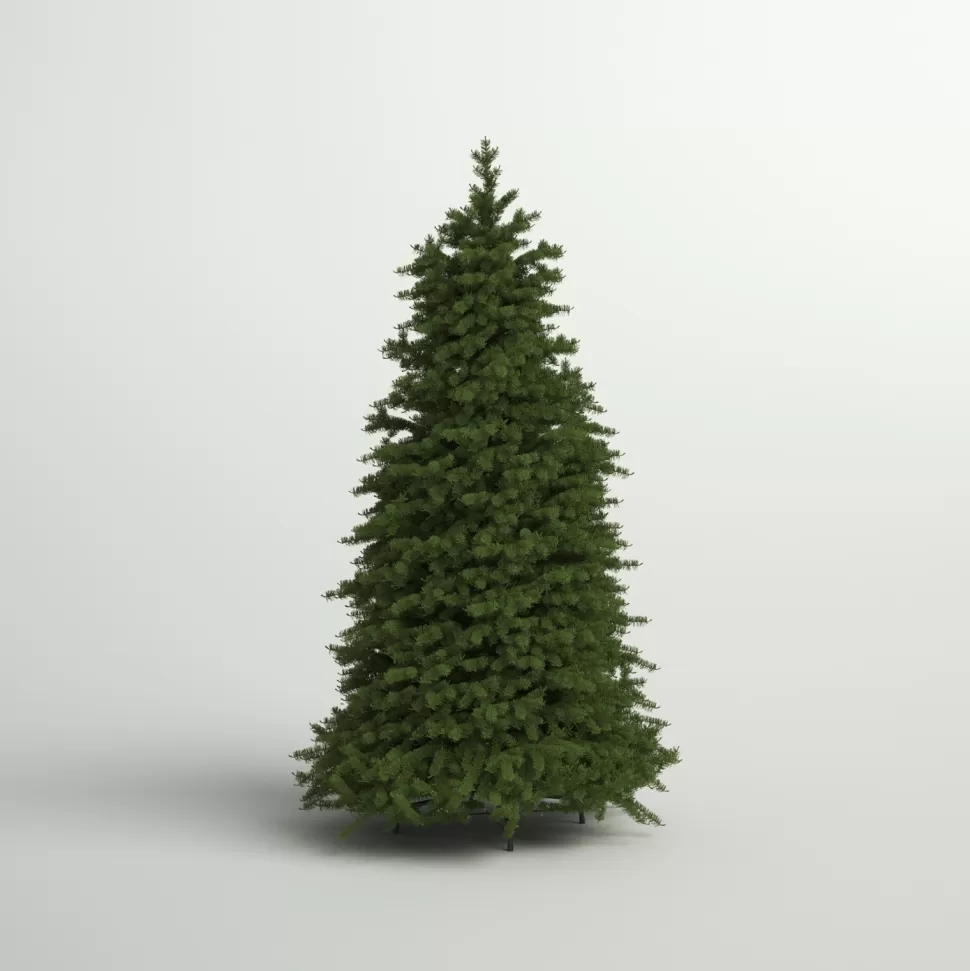 Hot Beachcrest Home 6.5' Slender Green Artificial Fir Christmas Tree With 700 Clear/White Lights