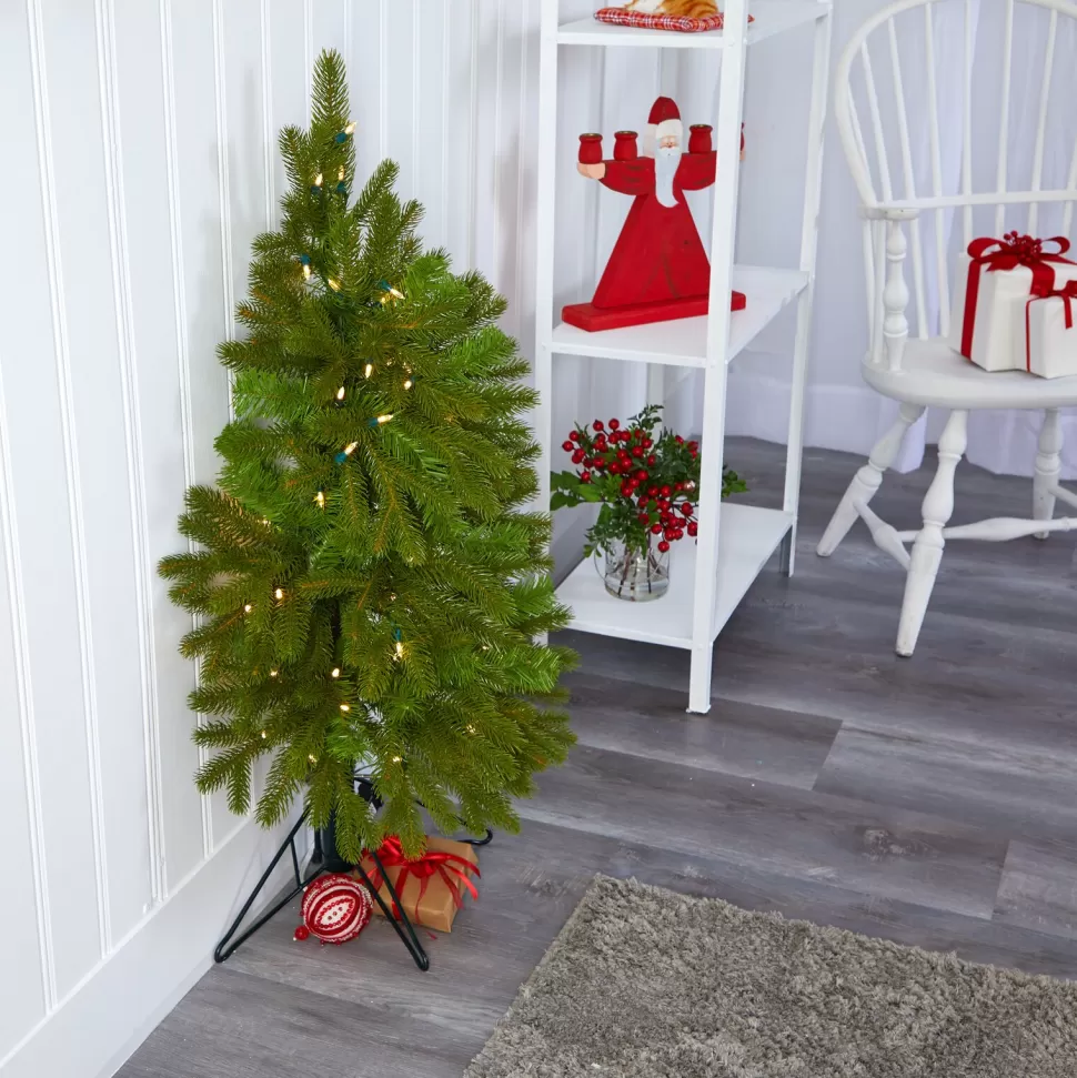 Sale The Holiday Aisle 6' Green Spruce Artificial Christmas Tree With 350 Clear Lights