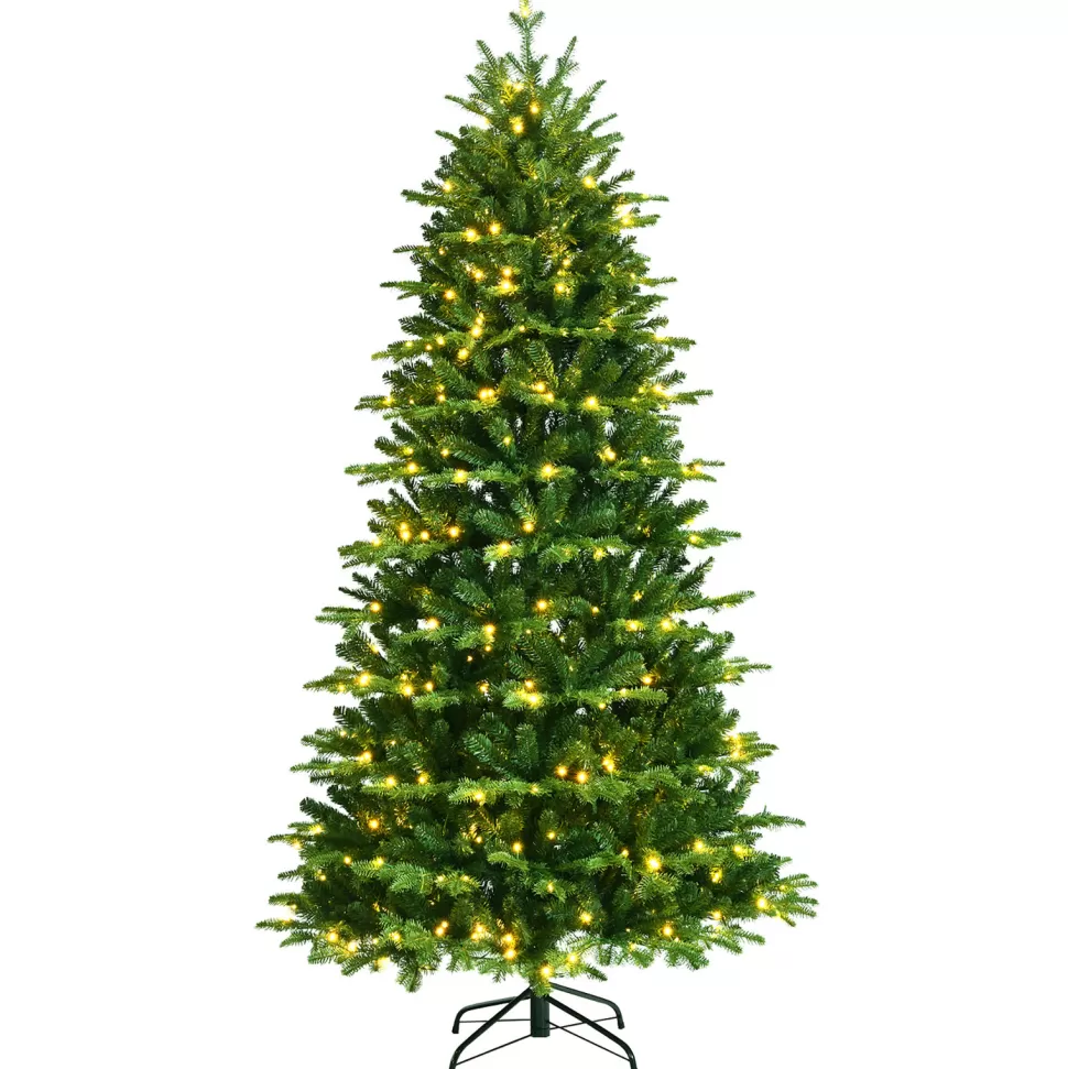 Sale The Holiday Aisle 6' Lighted Artificial Pine Christmas Tree - Stand Included
