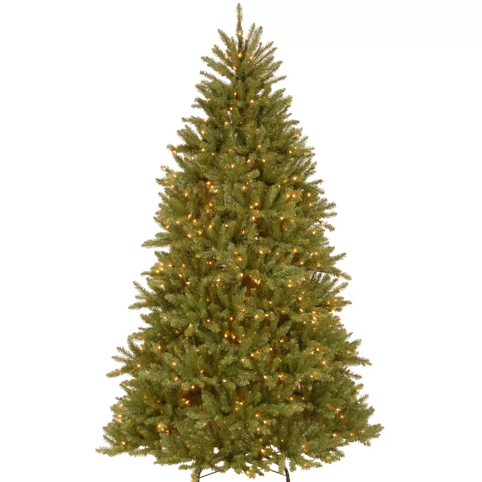 New The Holiday Aisle 7.5' Green Fir Artificial Christmas Tree With 750 Clear/White Lights