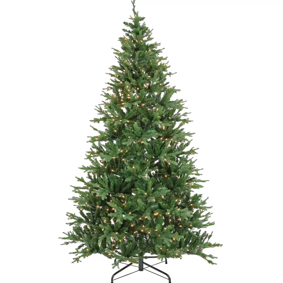 Sale The Holiday Aisle 7' 5" H Green Fir Christmas Tree With 700 Lights