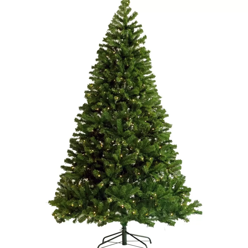 Cheap The Holiday Aisle 7' 6" H Green Realistic Artificial Fir Cashmere Christmas Tree With 400 Led Lights