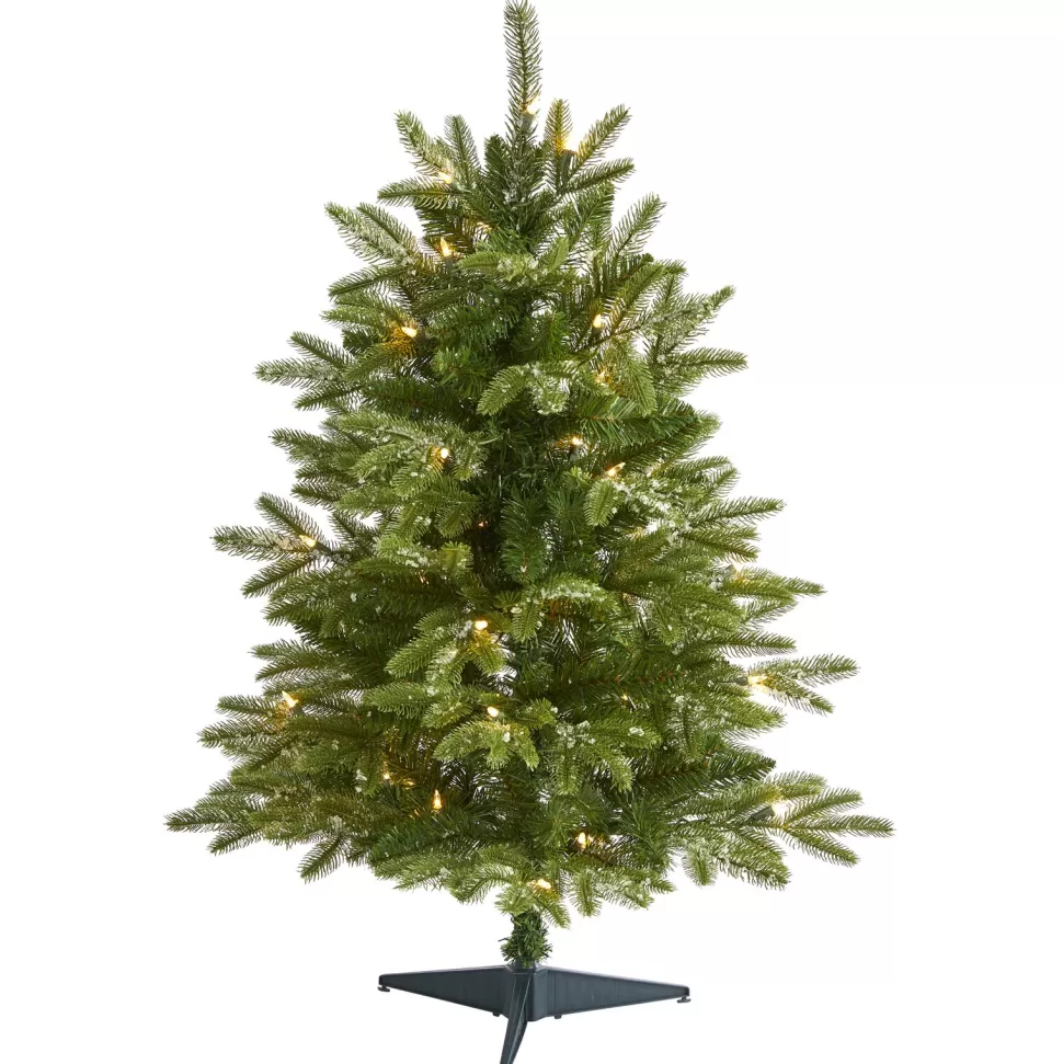 Sale The Holiday Aisle 7' Green Pine Artificial Christmas Tree With 500 Clear Lights