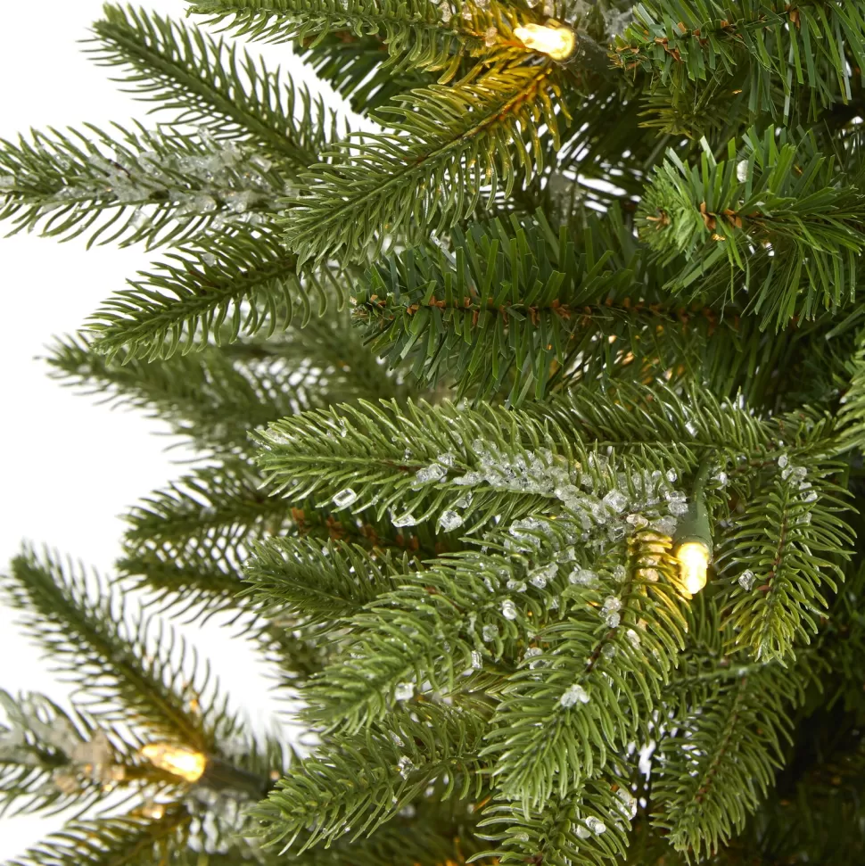 Sale The Holiday Aisle 7' Green Pine Artificial Christmas Tree With 500 Clear Lights