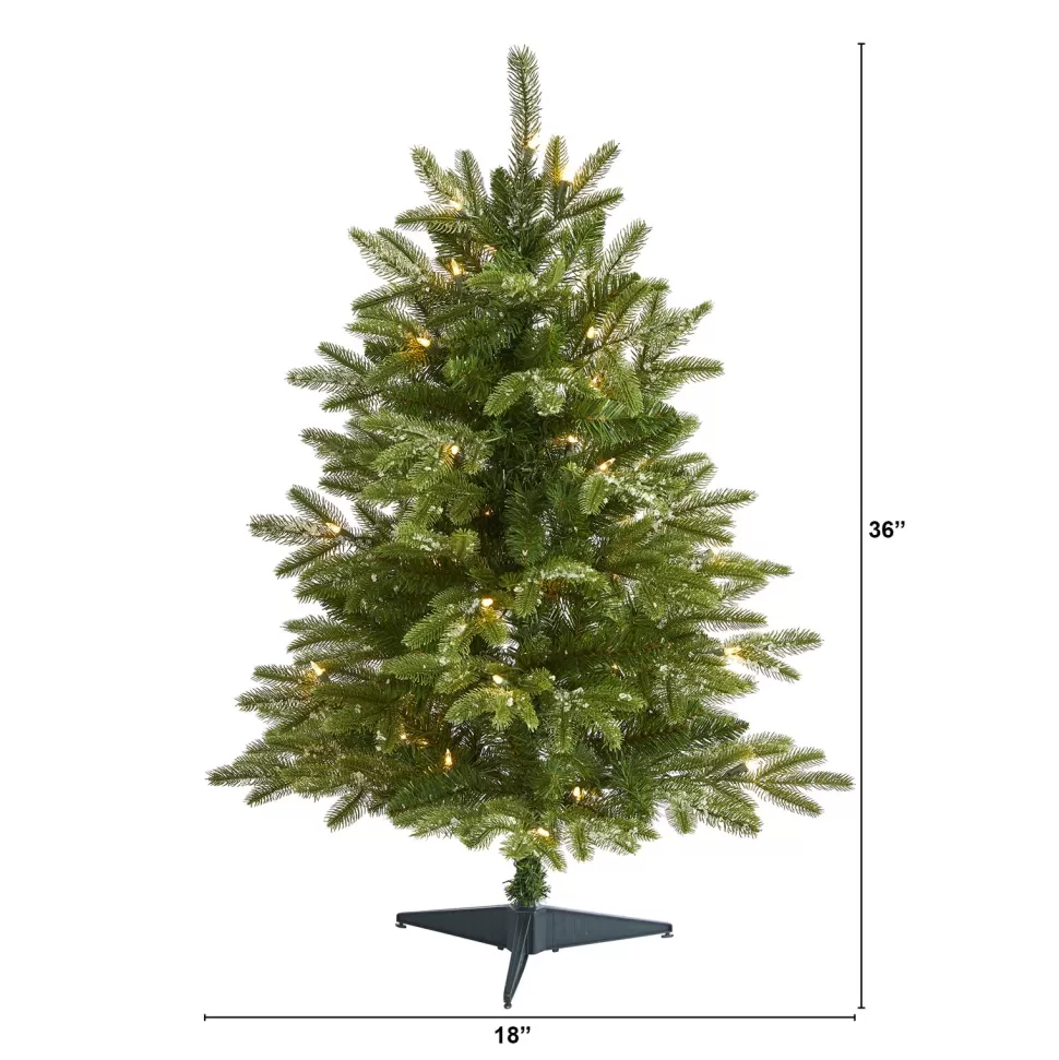 Sale The Holiday Aisle 7' Green Pine Artificial Christmas Tree With 500 Clear Lights