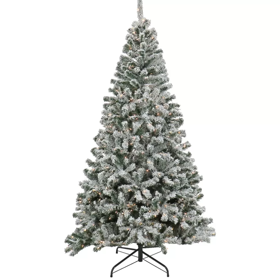 Shop The Holiday Aisle 90'' H Green Spruce Christmas Tree With 700 Led Lights