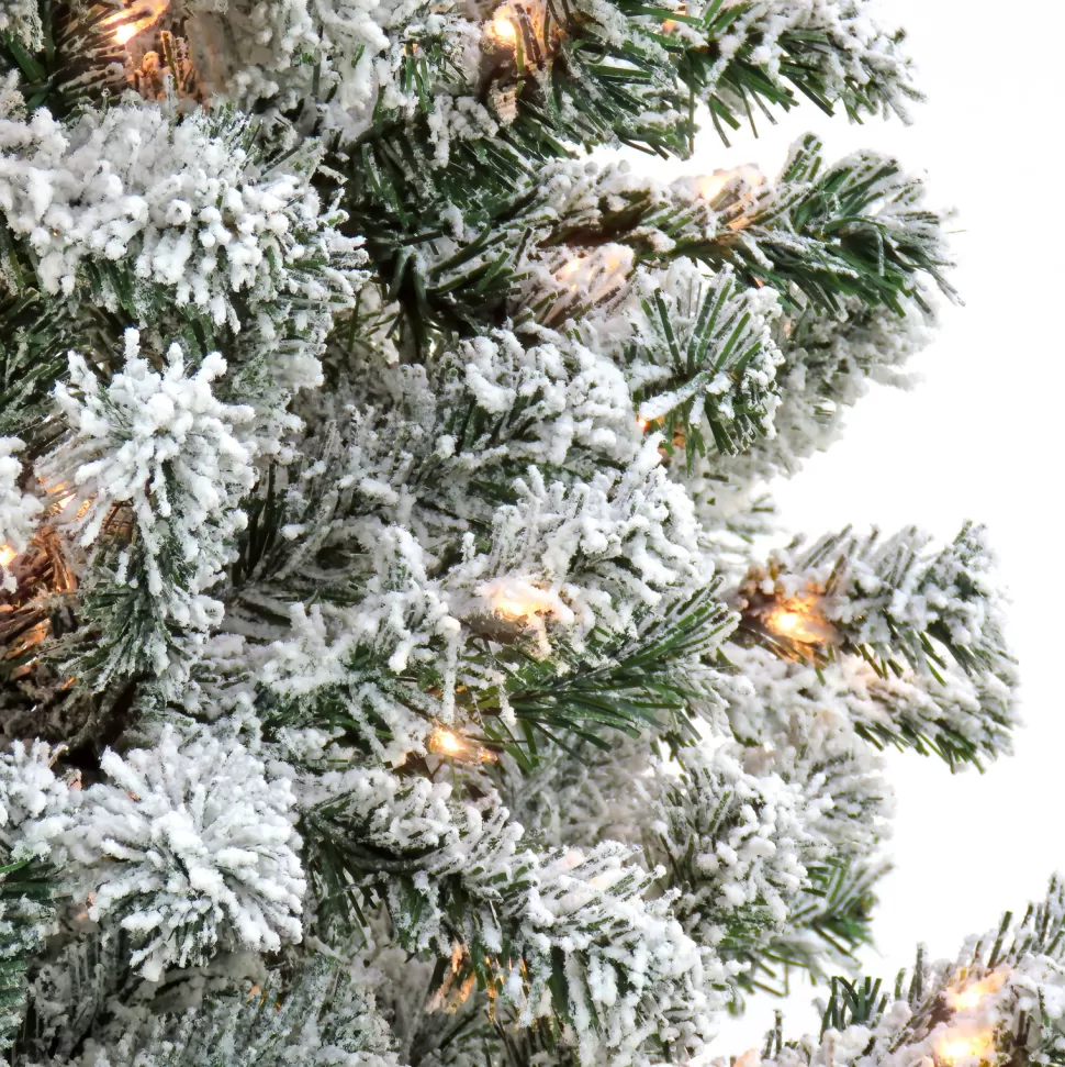 Shop The Holiday Aisle 90'' H Green Spruce Christmas Tree With 700 Led Lights