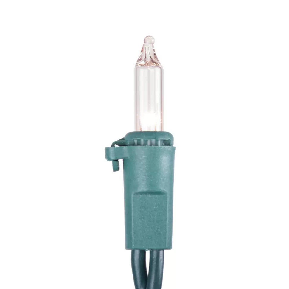 Outlet The Holiday Aisle 9' Green Artificial Christmas Tree With 800 Dura-Lit Clear Lights With Stand