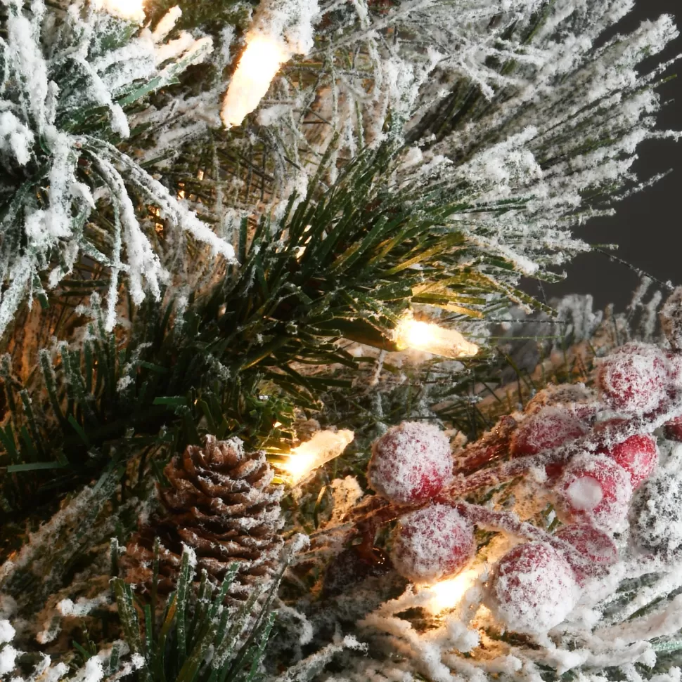 Flash Sale The Holiday Aisle 9' Green Spruce Artificial Christmas Tree With 700 Clear/White Lights