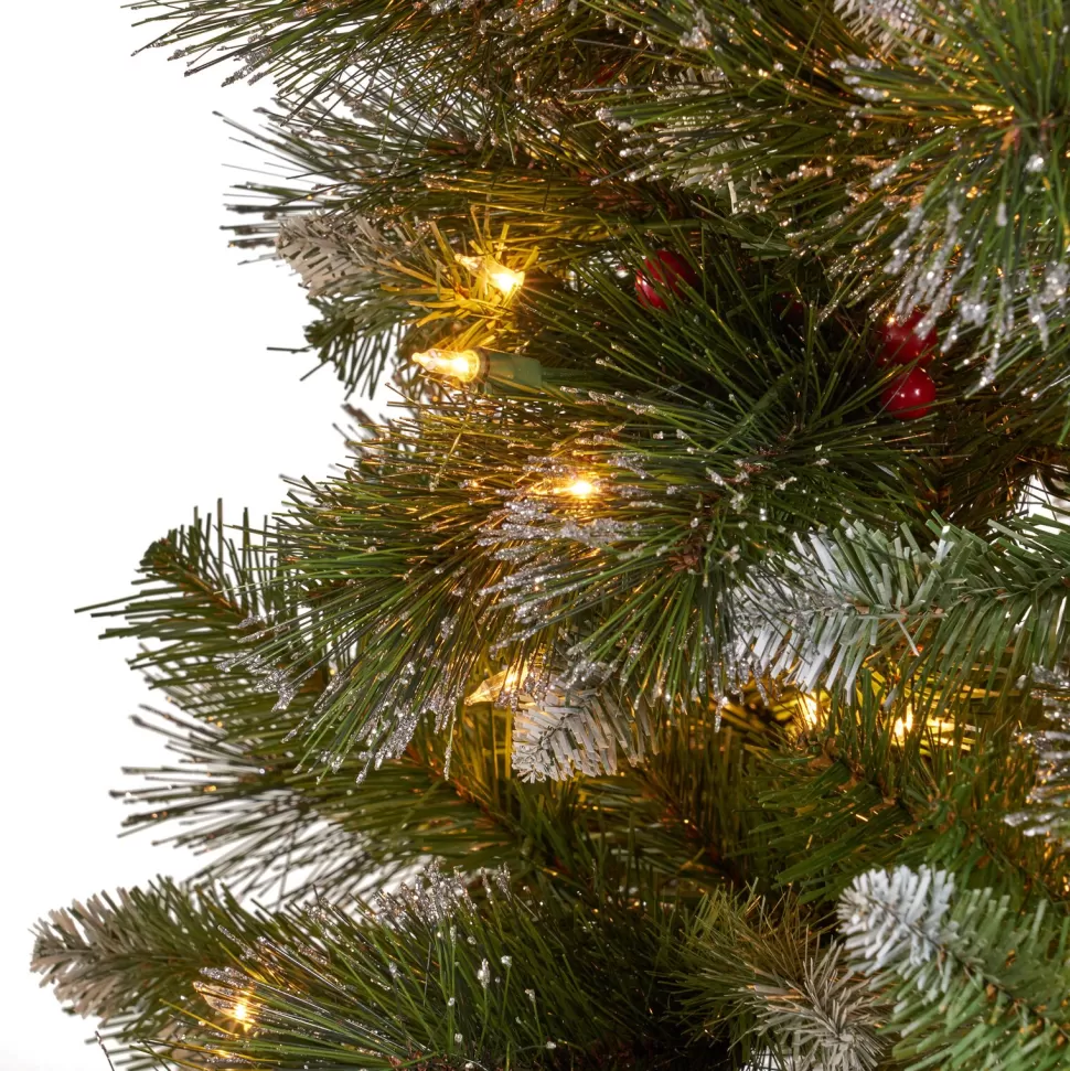 Sale The Holiday Aisle 9' Green Spruce Artificial Christmas Tree With 750 Clear Lights
