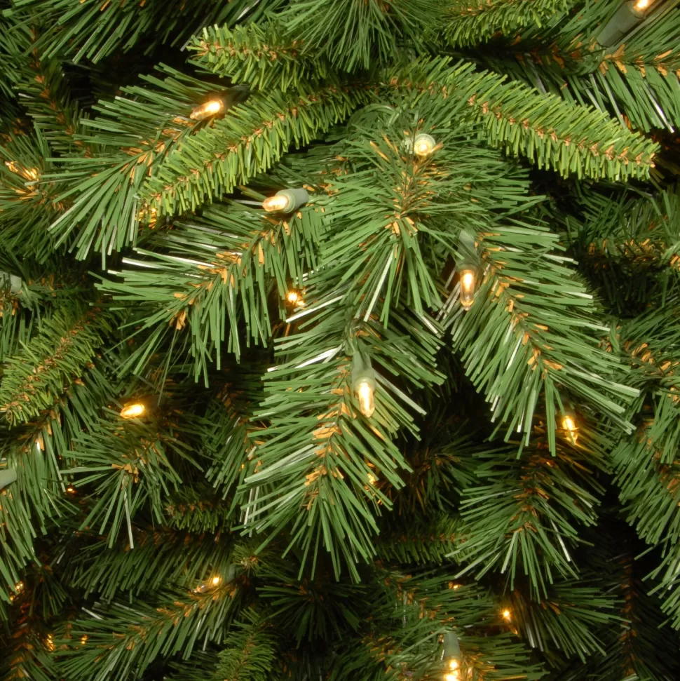 Outlet The Holiday Aisle Adrihana 12' Green Artificial Christmas Tree With 1400 Clear/White Lights