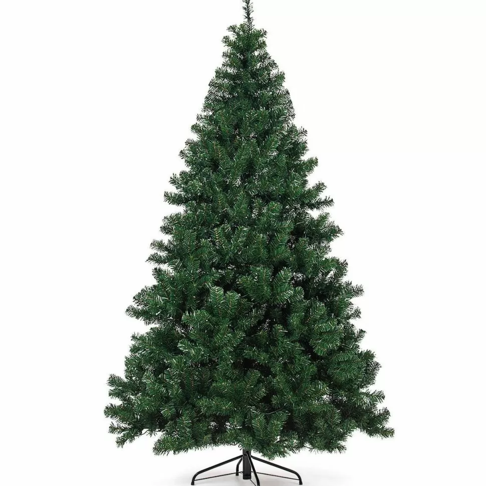 Shop The Holiday Aisle Adylina 7.5' Green Pine Artificial Christmas Tree With 550 Multi-Colored Lights