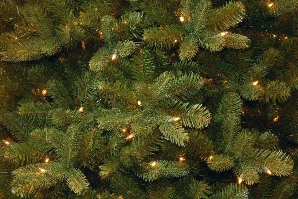 Discount Three Posts Downswept Douglas Green Realistic Artifcial Fir Cashmere Christmas Tree