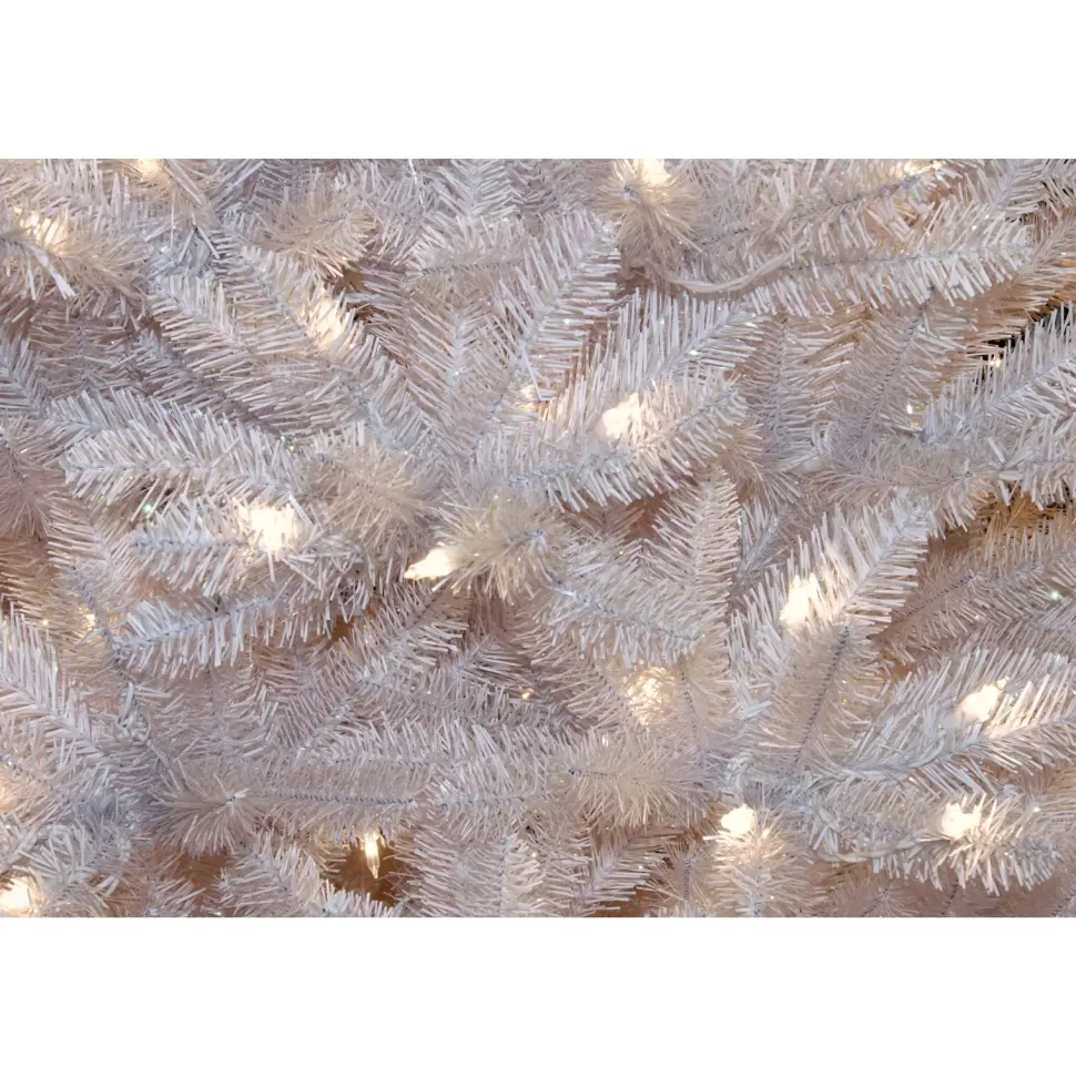 Store Hashtag Home Dunhill 4.4' White Fir Artificial Christmas Tree With 450 Lights