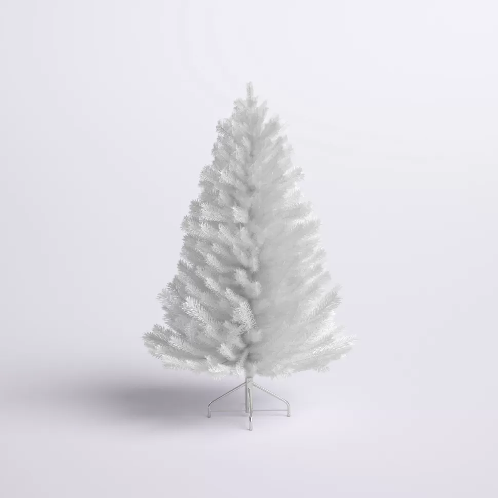 Store Hashtag Home Dunhill 4.4' White Fir Artificial Christmas Tree With 450 Lights
