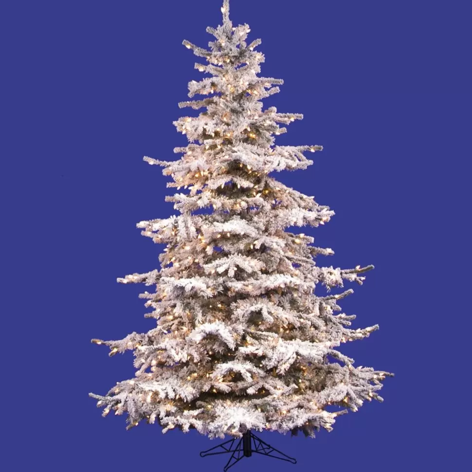 Sale Greyleigh Flocked Sierra Fir Artificial Christmas Tree