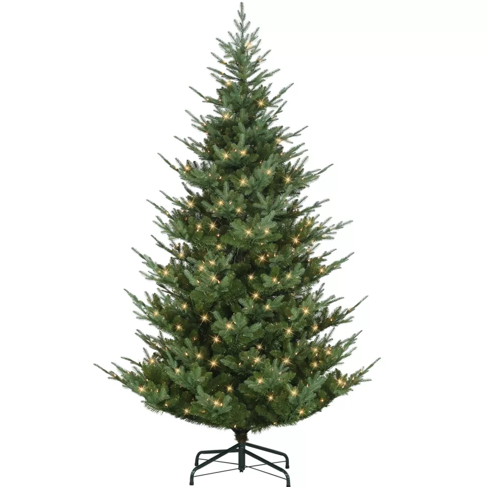 New The Holiday Aisle Gracijus 9' H Green Realistic Artificial Spruce Christmas Tree With 600 Lights