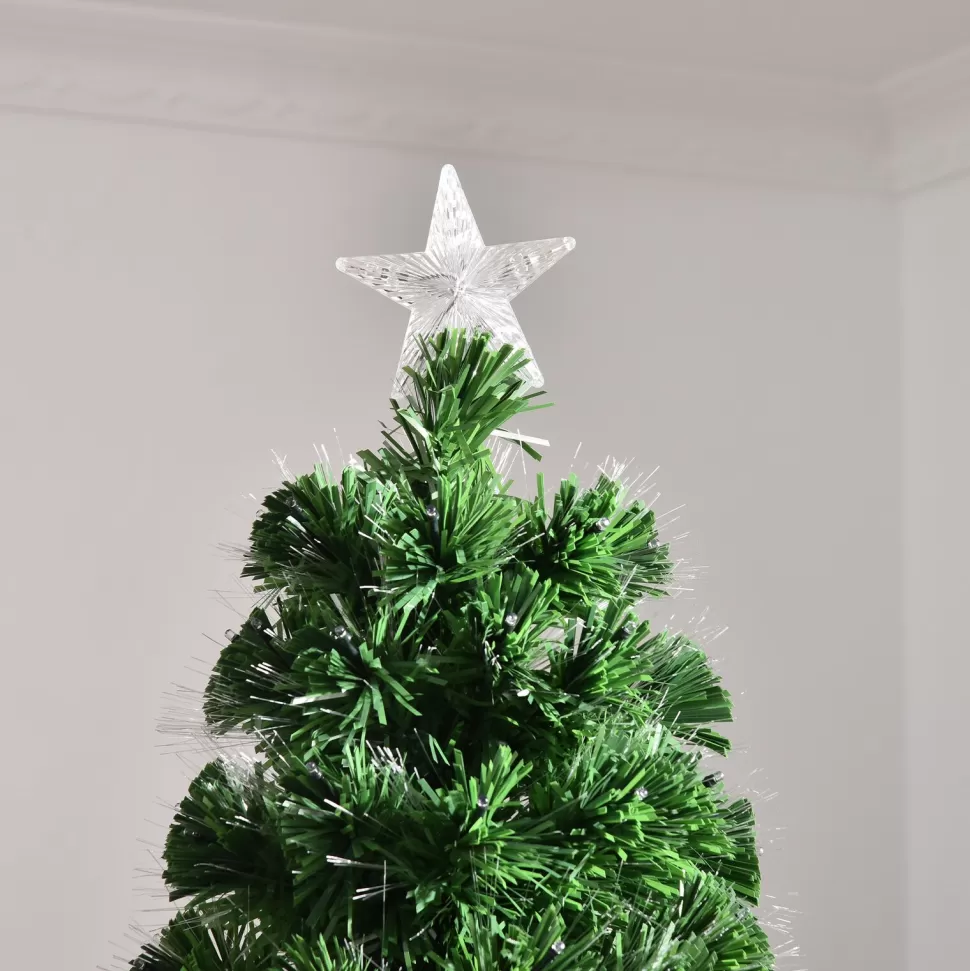 Sale The Holiday Aisle Green Fir Artificial Christmas Tree With 280 Multi-Colored Lights