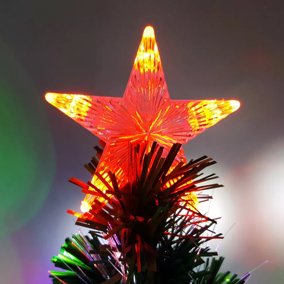 Sale The Holiday Aisle Green Fir Artificial Christmas Tree With 280 Multi-Colored Lights