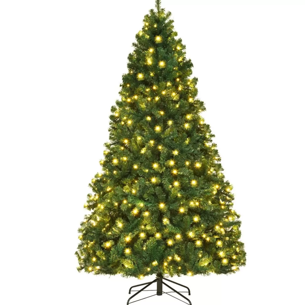 Discount The Holiday Aisle Green Pine Artificial Christmas Tree With 430 Warm White Lights