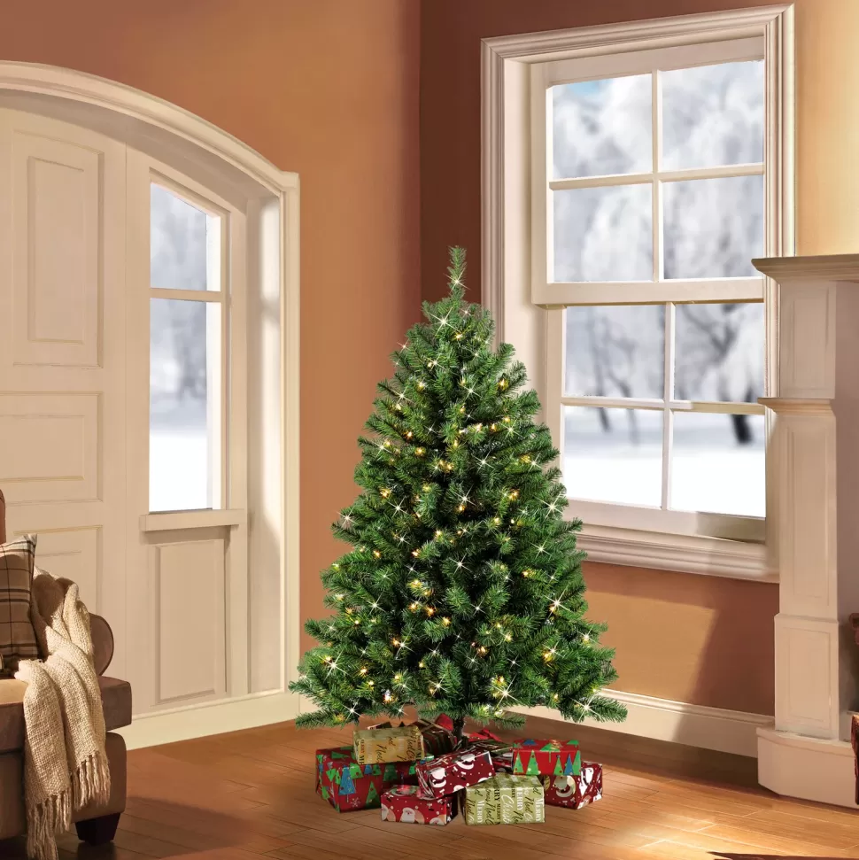 Best Sale Andover Mills Green Realistic Fir Christmas Tree With Lights