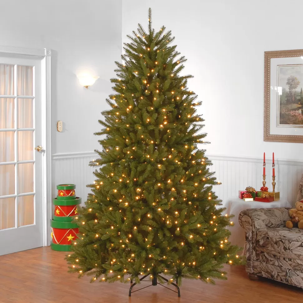 Online The Twillery Co. Jack 7.5' Lighted Artificial Fir Dunhill Fir Christmas Tree - Stand Included