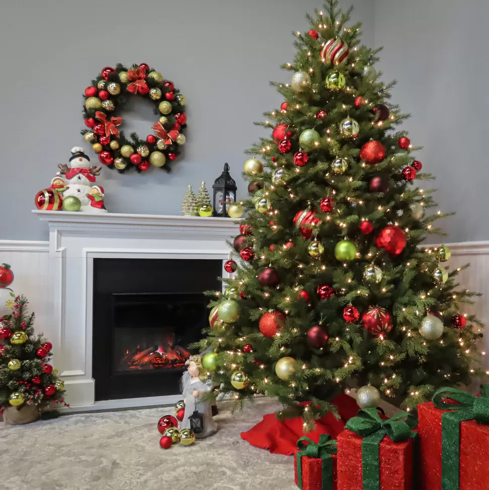 Flash Sale The Holiday Aisle Nordic Spruce 6.5' Green Spruce Artificial Christmas Tree With Clear/White Lights
