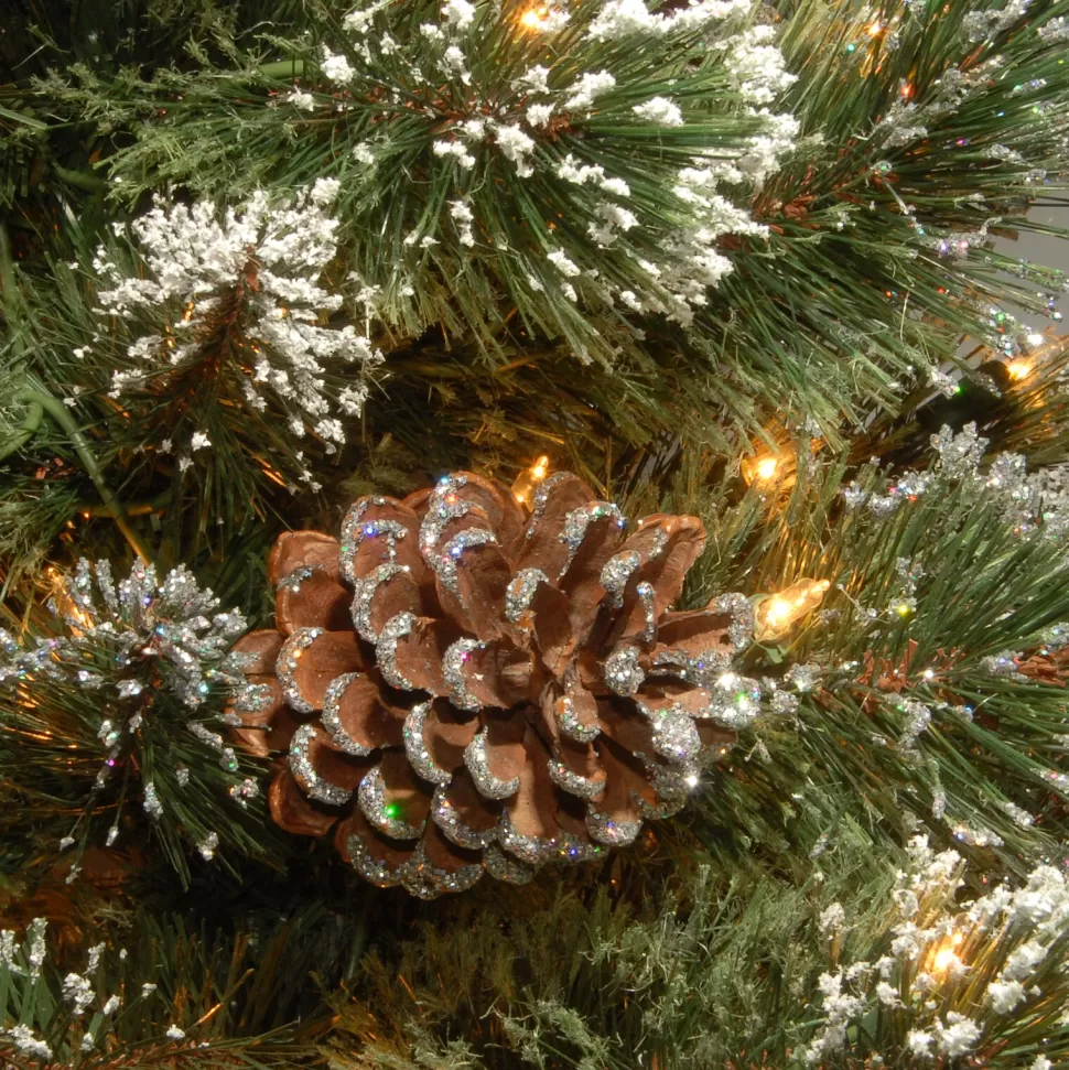 Best Sale The Holiday Aisle Ogema 5' Green Pine Artificial Christmas Tree With 150 Clear/White Lights