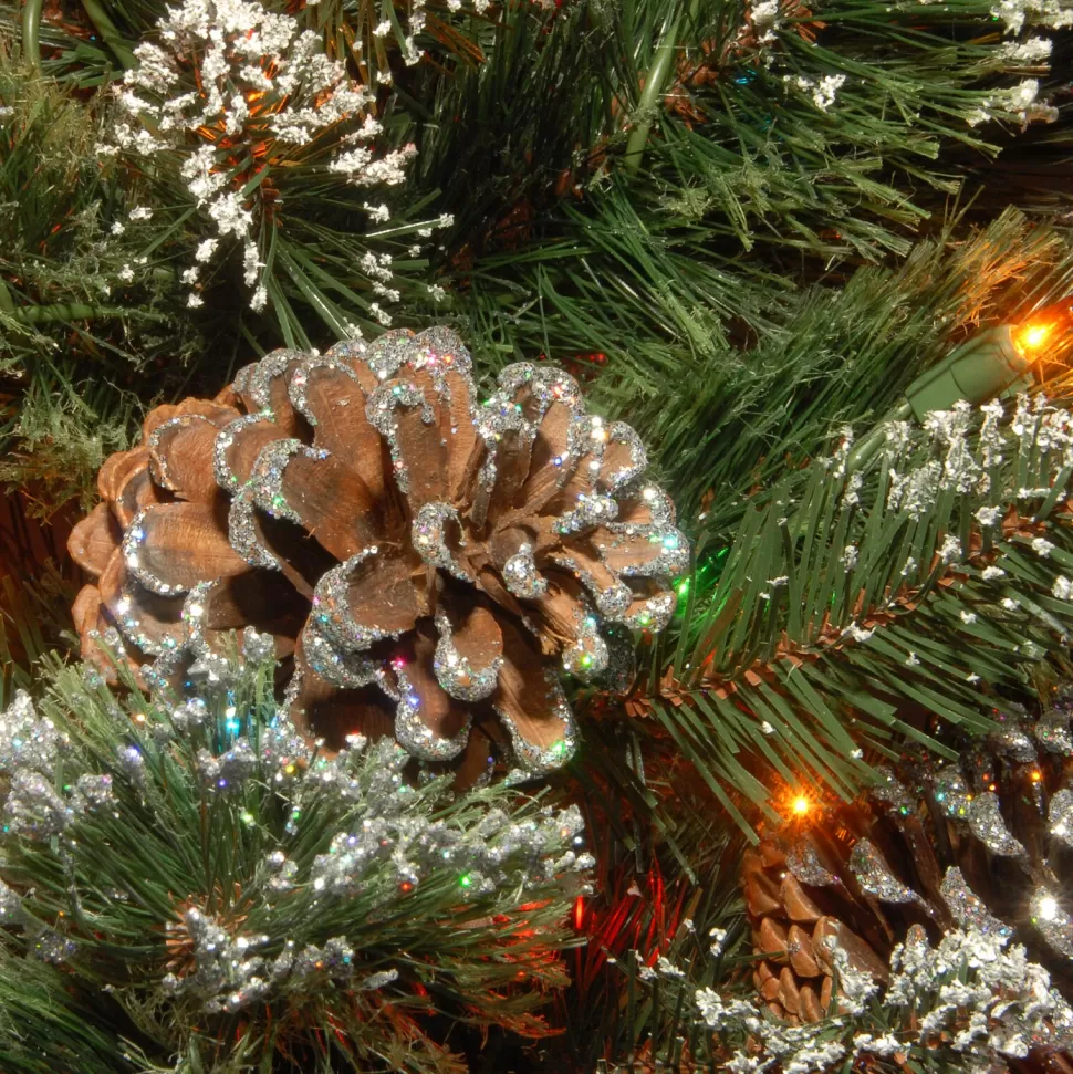 Sale The Holiday Aisle Ogema 5' Green Pine Artificial Christmas Tree With 150 Multi-Color Lights