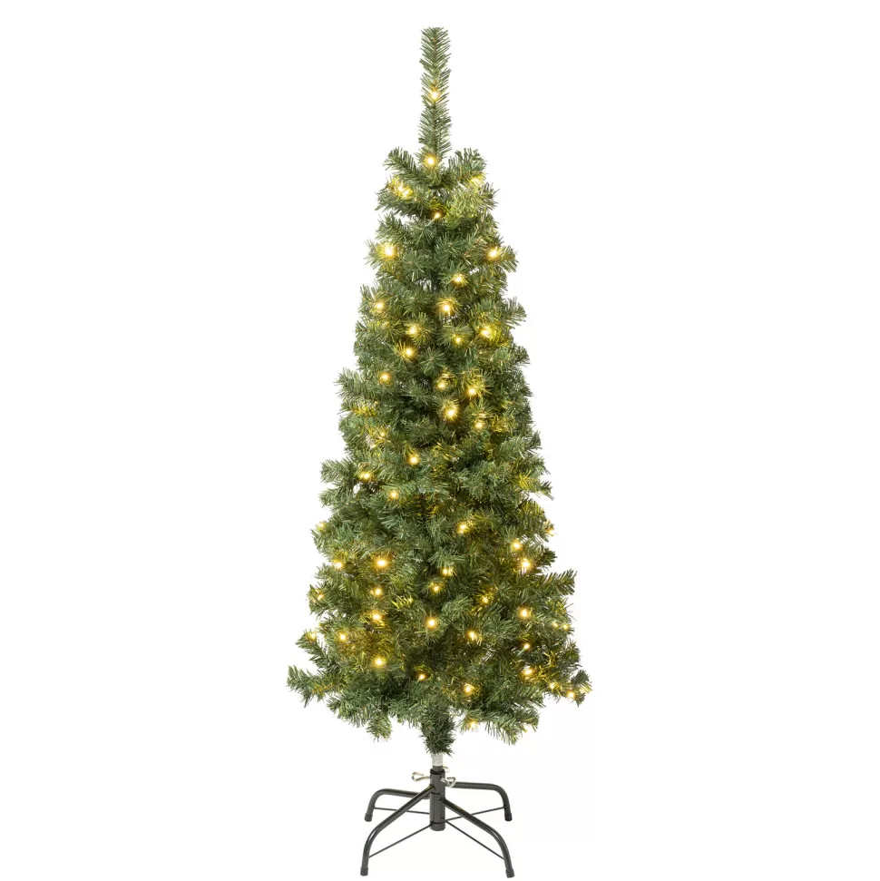 Online The Holiday Aisle Slender Artificial Pvc Spruce Christmas Tree 150 Led Steady/Constant Lights