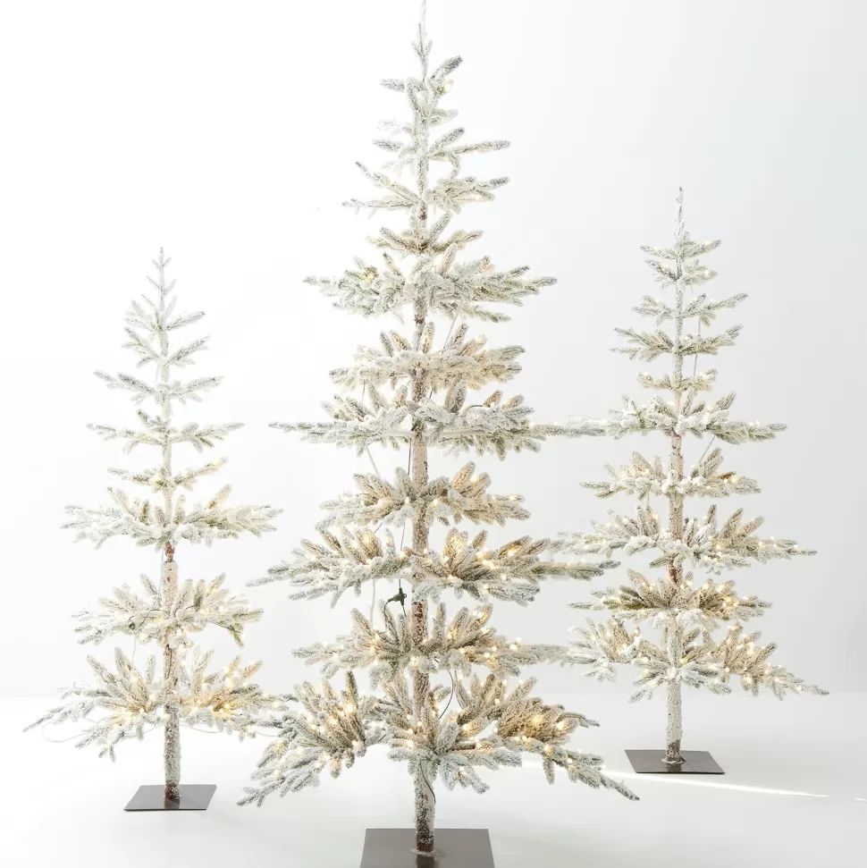 Shop The Holiday Aisle Slender Green Most Realistic Spruce Christmas Tree With Led Lights