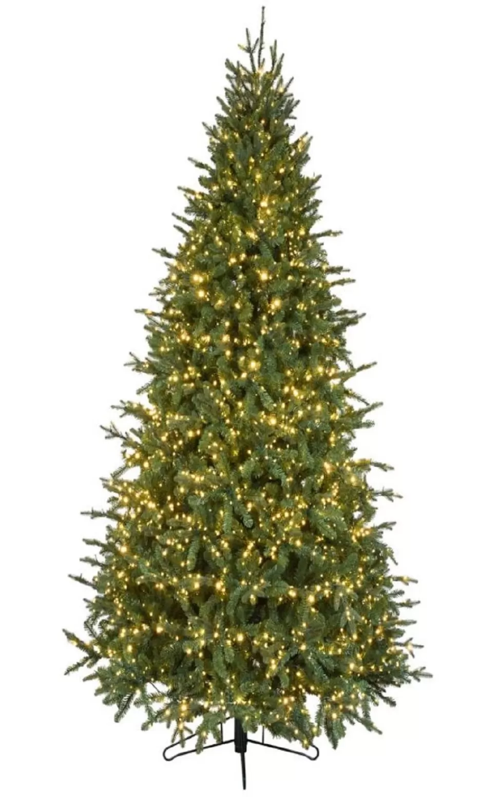 Flash Sale The Holiday Aisle Slim Canadian Balsam Green Artificial Christmas Tree With Clear/White Lights