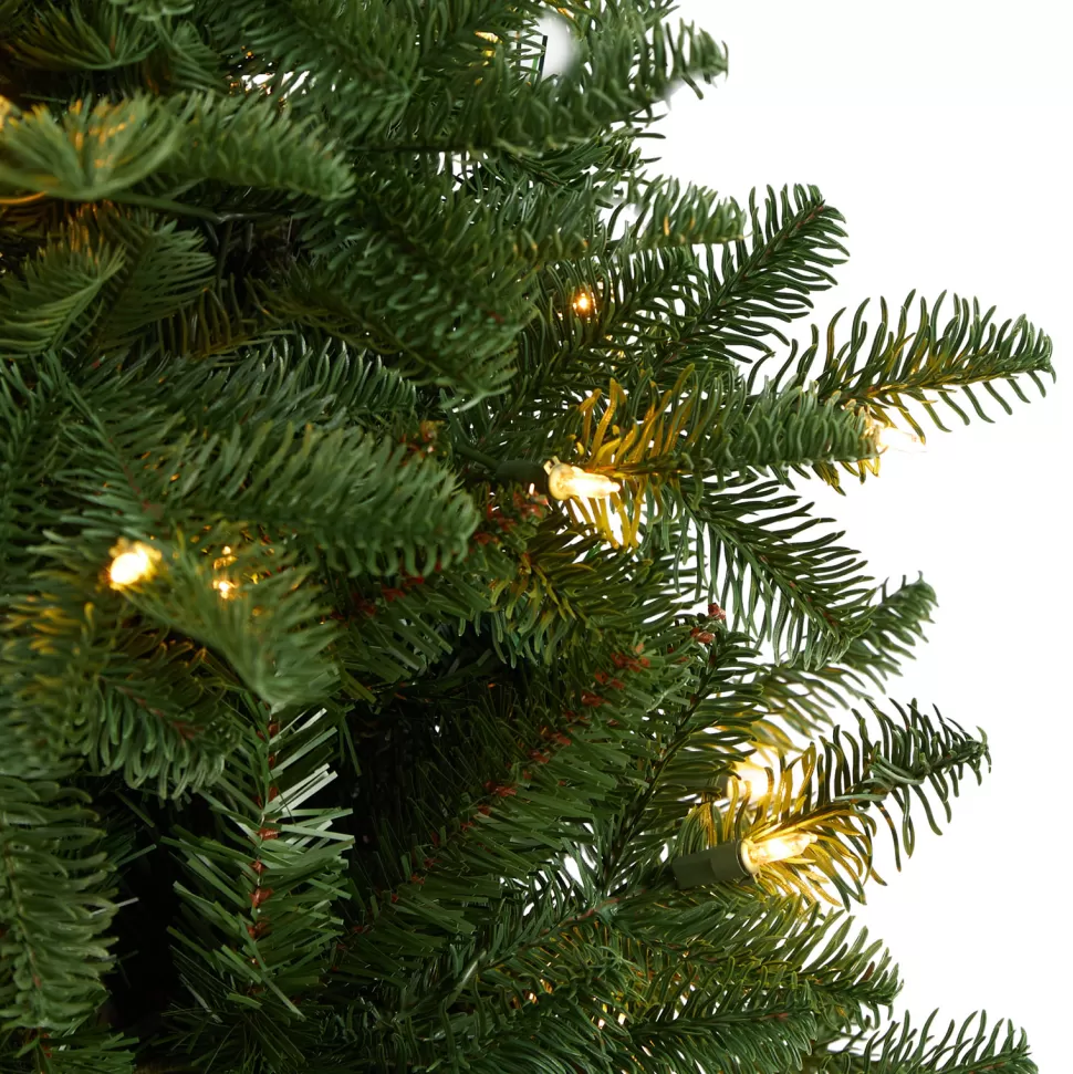 Cheap The Holiday Aisle South Carolina 5' Green Spruce Artificial Christmas Tree With 300 Clear Lights
