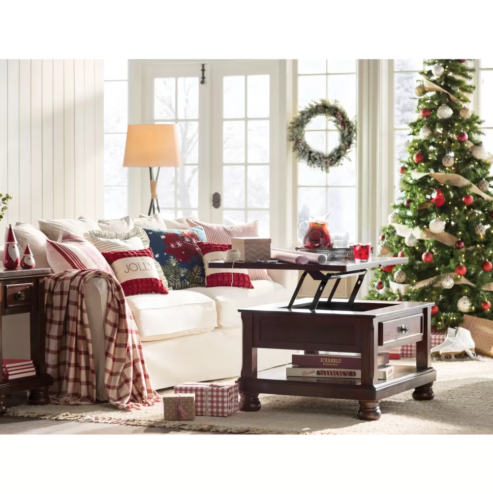 Cheap * Wayfair Basics® Green Fir Artificial Christmas Tree With Clear Lights